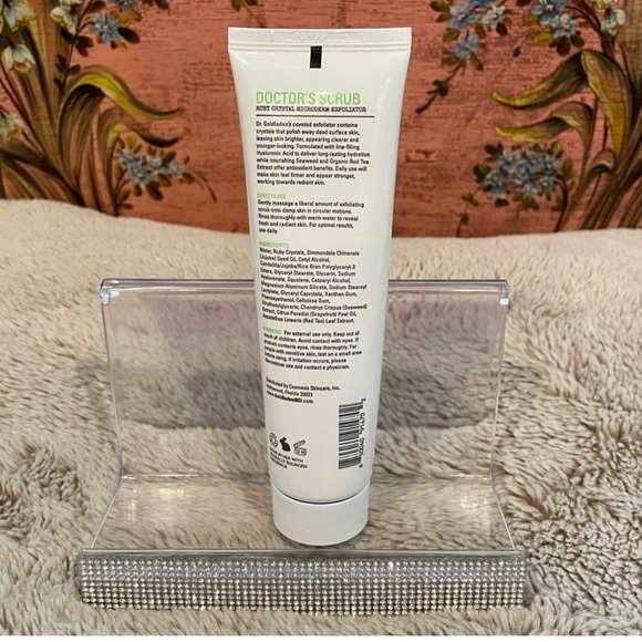 NWT: Goldfaden MD. Ruby Crystal Microderm Dr’s Scrub Exfoliater - Picture 2 of 5